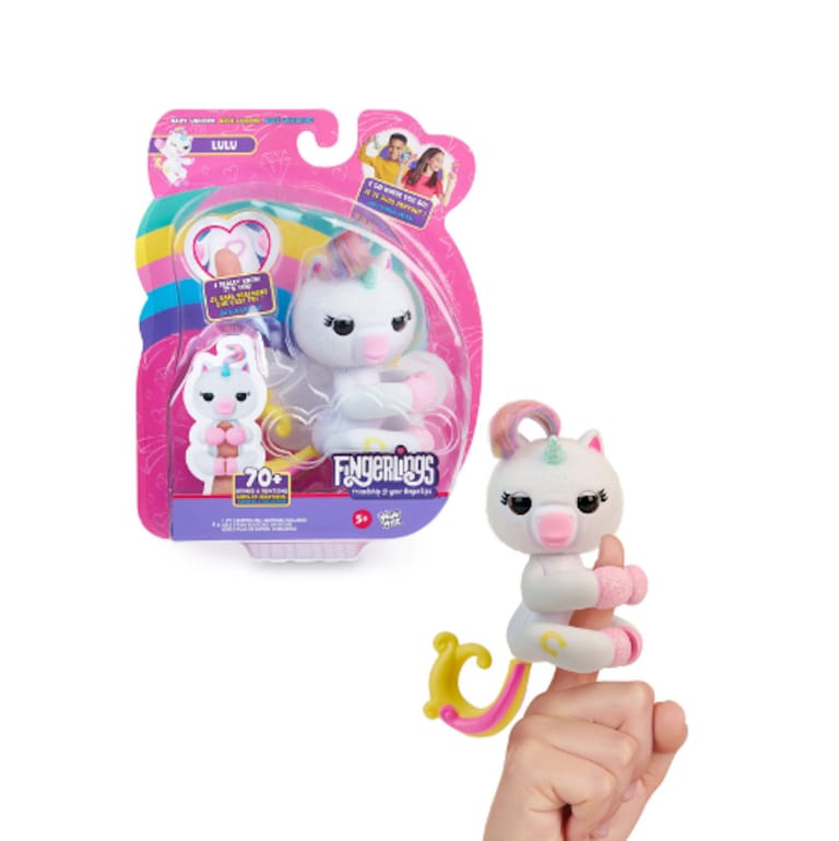 Fingerlings Interactive Baby Unicorn Lulu