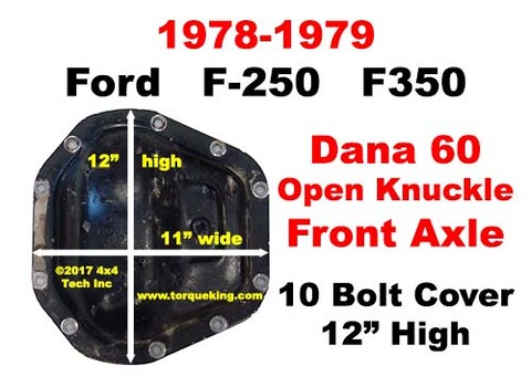 Kit De Sellos Y Juntas Para Eje Delantero De Ford F250 F350 Super Duty 2005-2014 | Incluye Junta De Engrase U