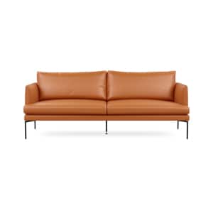 modern leather couch chair