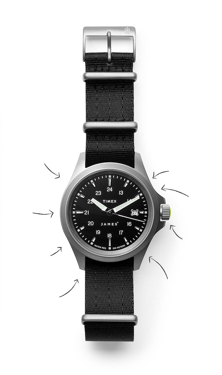 The James Brand x Timex Expedition North Titanium 41mm Automatic Watch -  Timex EU