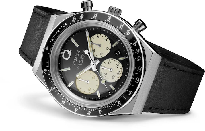 Q Timex Chronograph 40mm Leather Strap Watch - Timex EU
