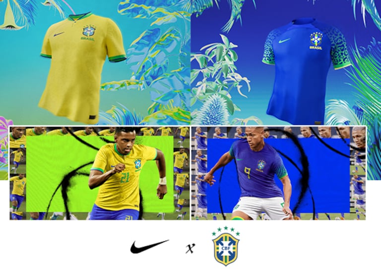 Sports Brazil Jersey 2022 World Cup
