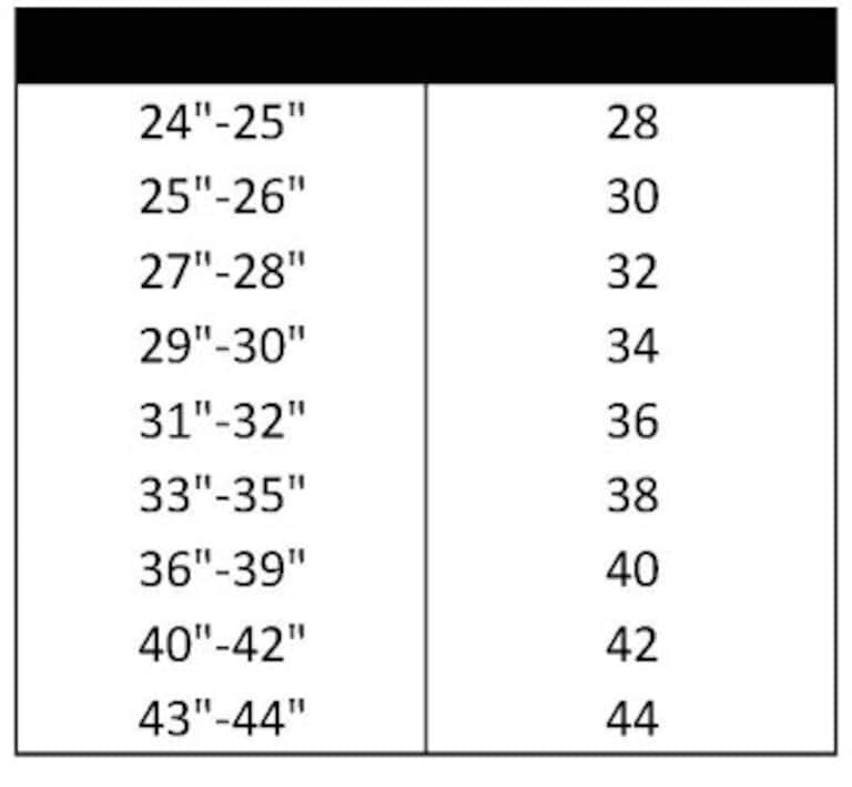 Bra Size Conversion Charts