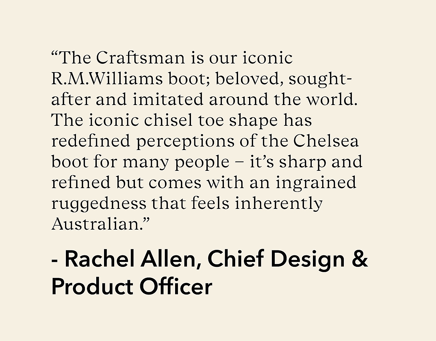 RM Williams Comfort Craftsman Boot – Chestnut (Rubber Sole)