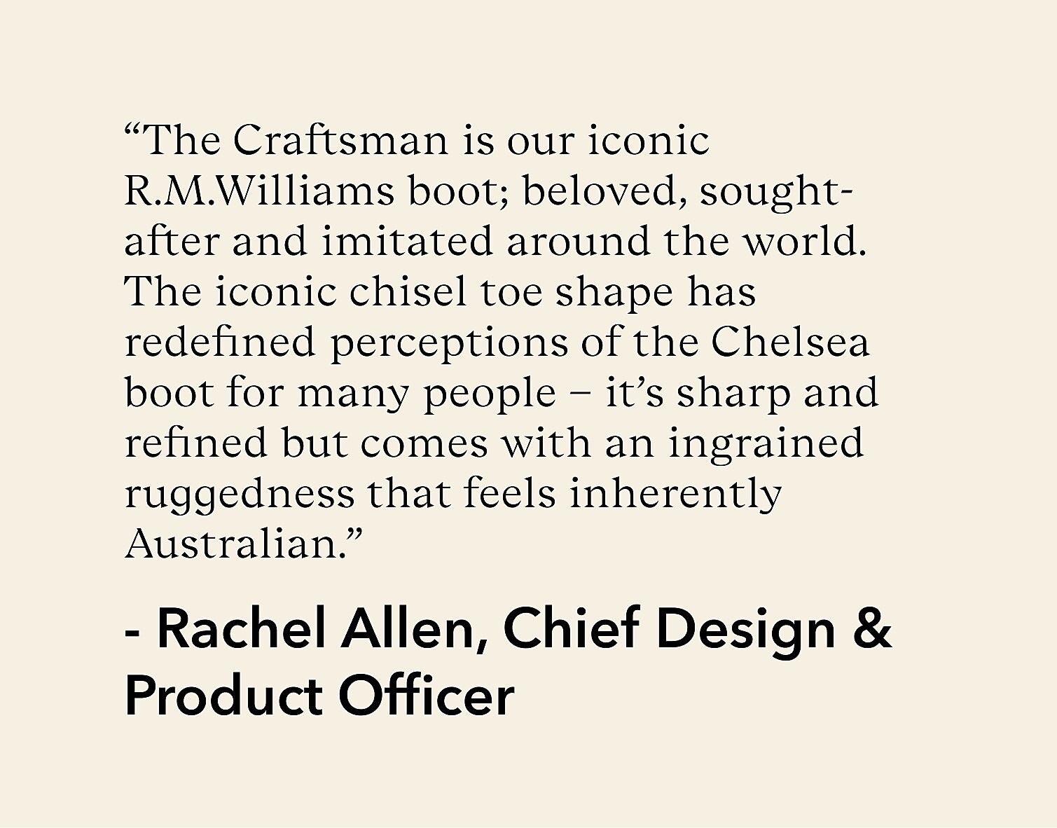 RM Williams Comfort Craftsman Boot – Chestnut (Rubber Sole)