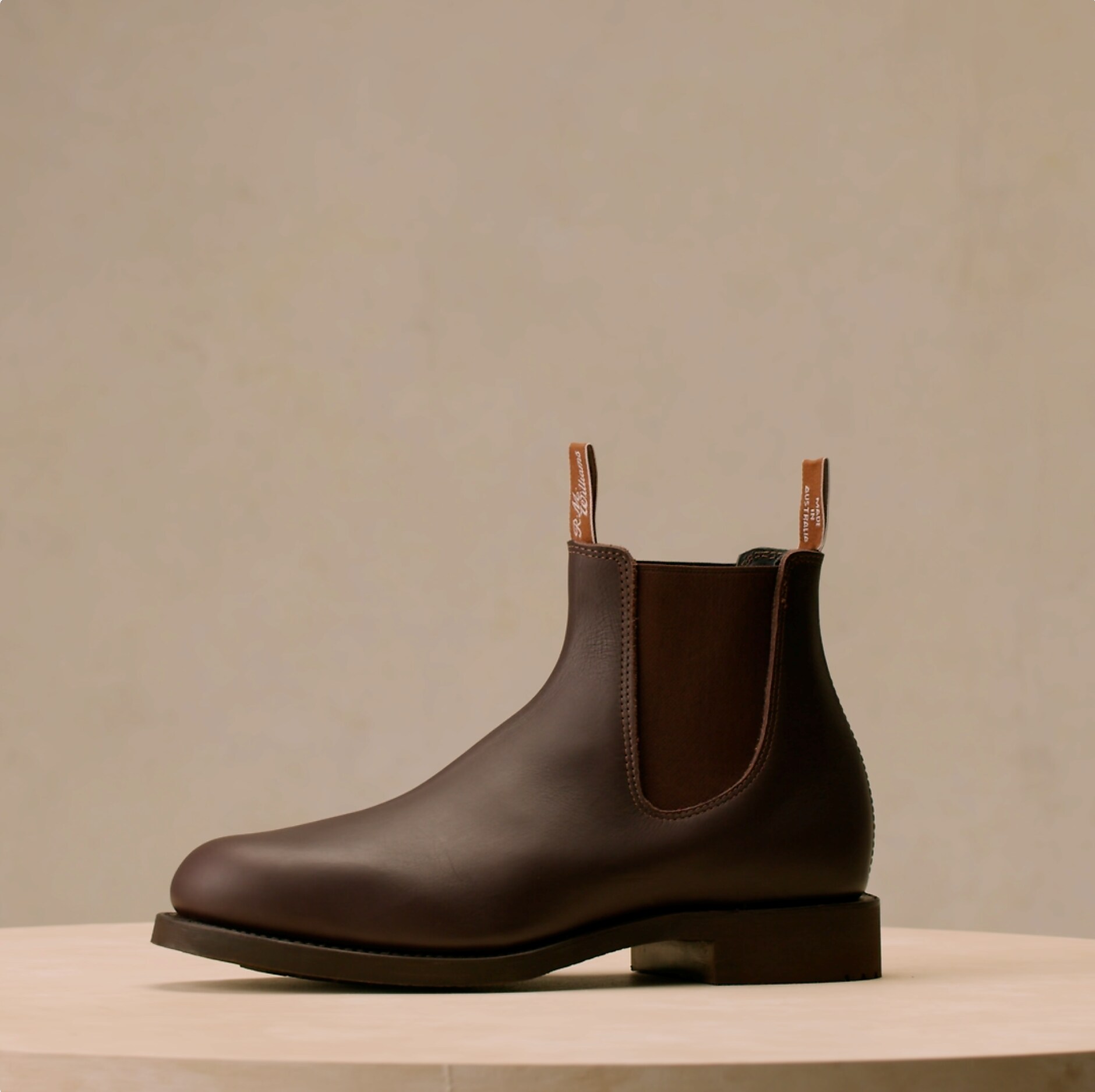 Brown Gardener Boots, R.M.Williams Chelsea Boots