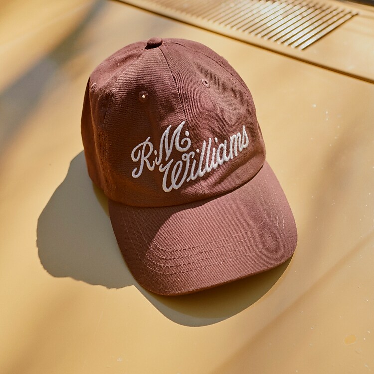 R.M. Williams - Pink RM Williams Cap on Designer Wardrobe