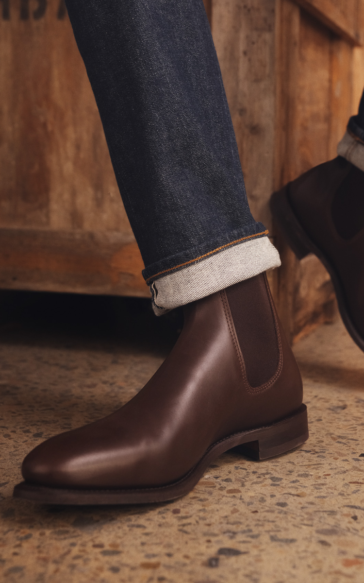 Handcrafted leather boots clothing and accessories R.M.Williams