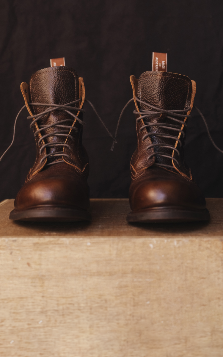 Handcrafted leather boots clothing and accessories R.M.Williams