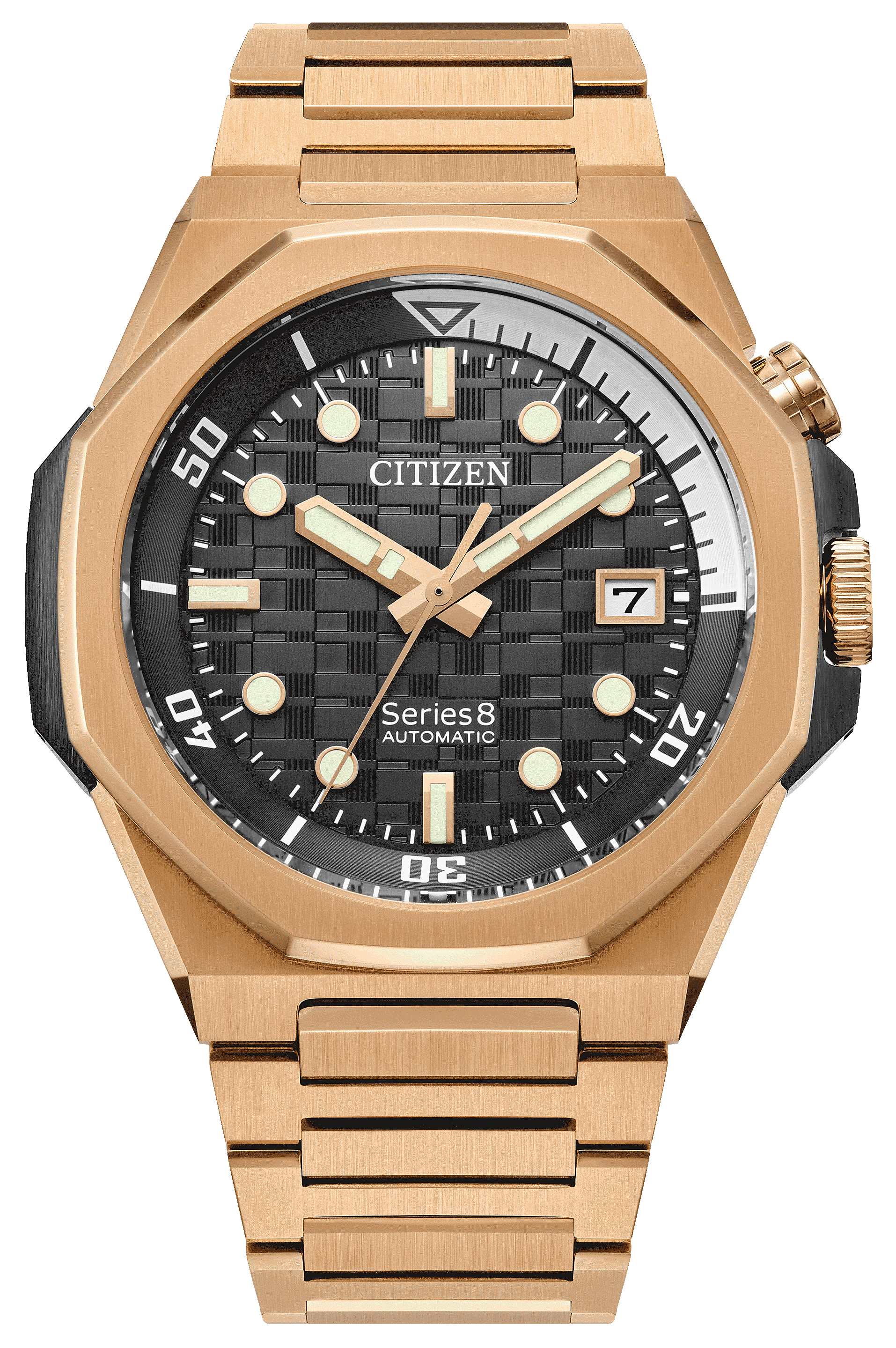 Reloj Citizen Verde Series8 890 para Caballero NB6060-58X