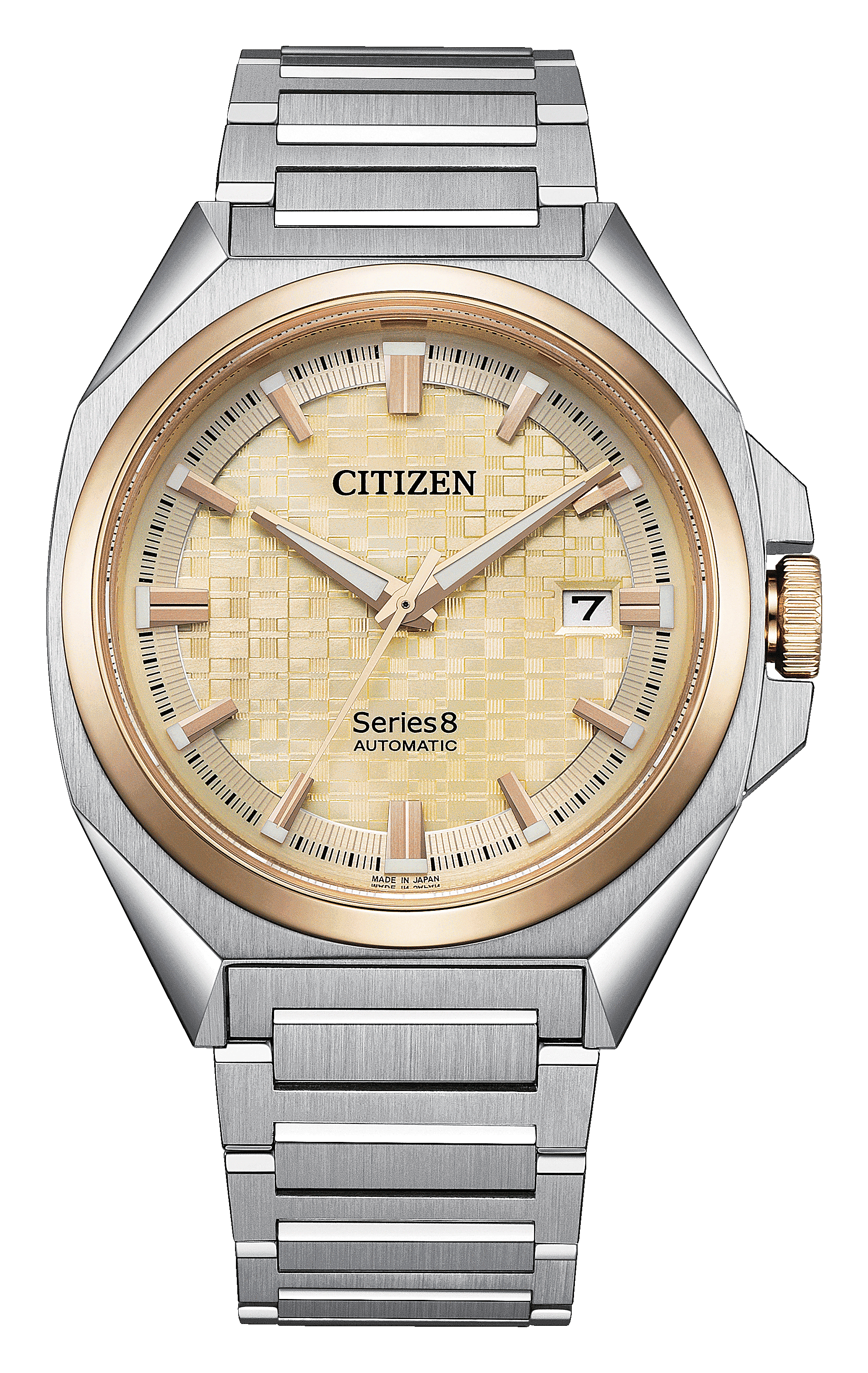 Reloj Citizen Champán Series8 831 para Caballero NB6059-57P