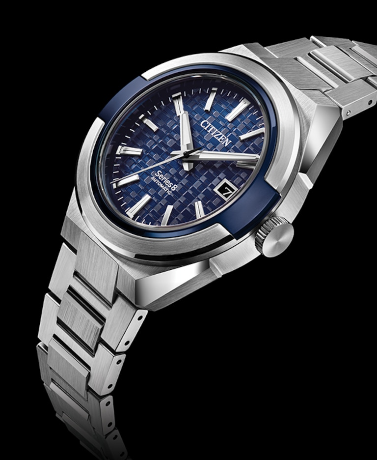 Series8 870 Blue Dial Stainless Steel Bracelet NA1037-53L Series8 870 Blue Dial Stainless Steel Bracelet NA1037-53L