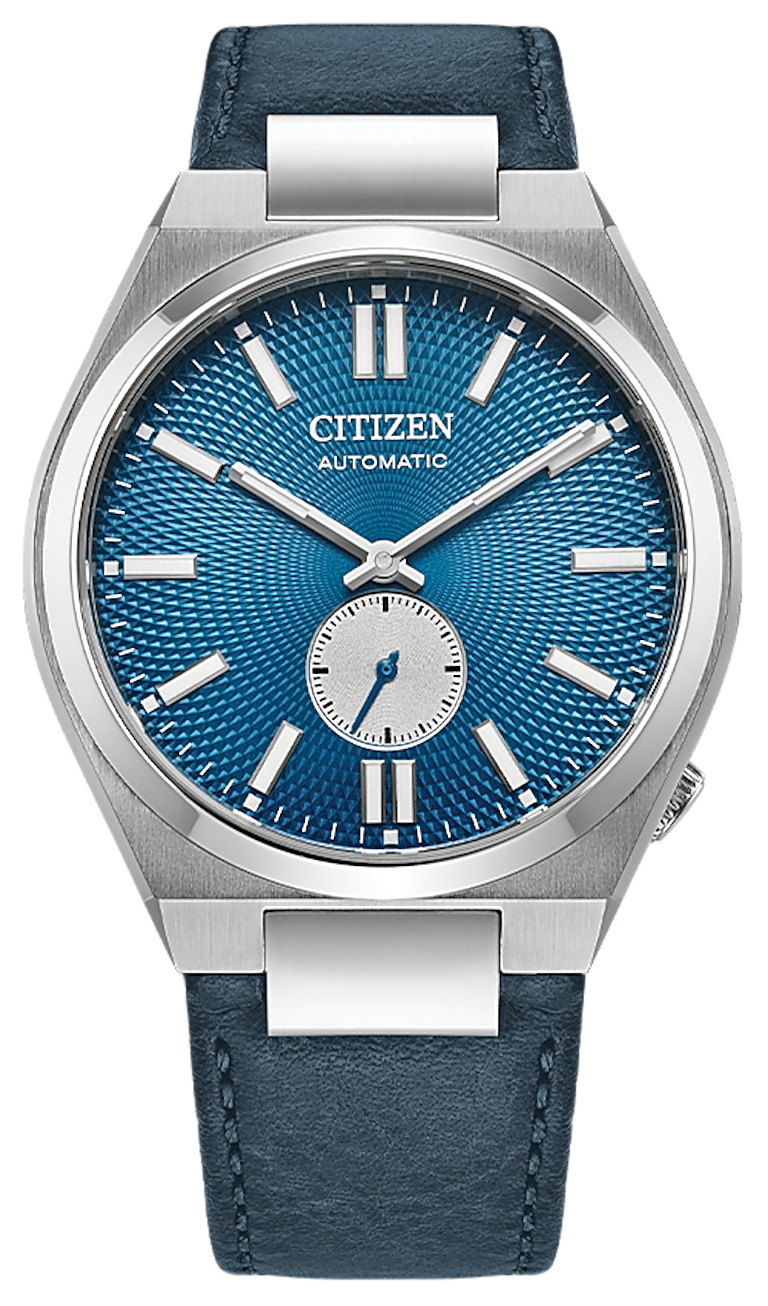 Blue Leather Strap Dial 59-009L6-04 | CITIZEN Blue Leather Strap Dial 59-009L6-04 | CITIZEN