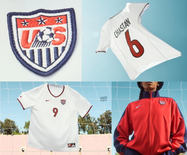 Red usa soccer jersey deals