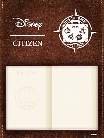 Mickey Mouse & Minnie Mouse Take Paris White Dial Stainless